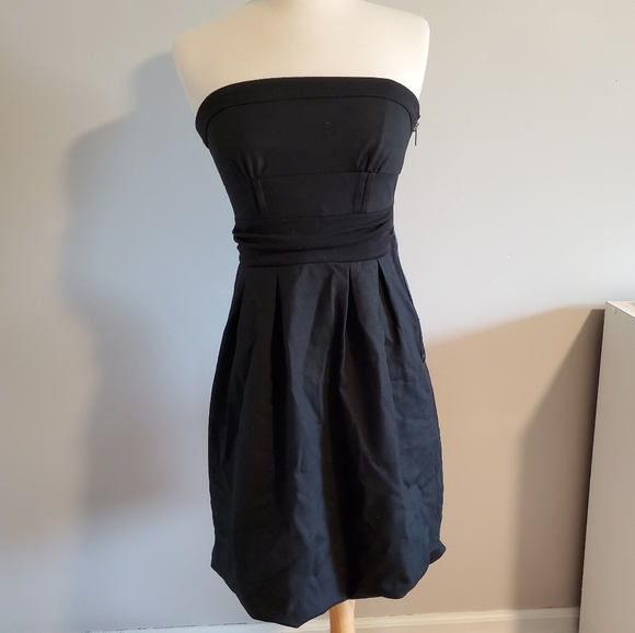 Diane Von Furstenberg Black Strapless Dress ~ 2 - Picture 1 of 5